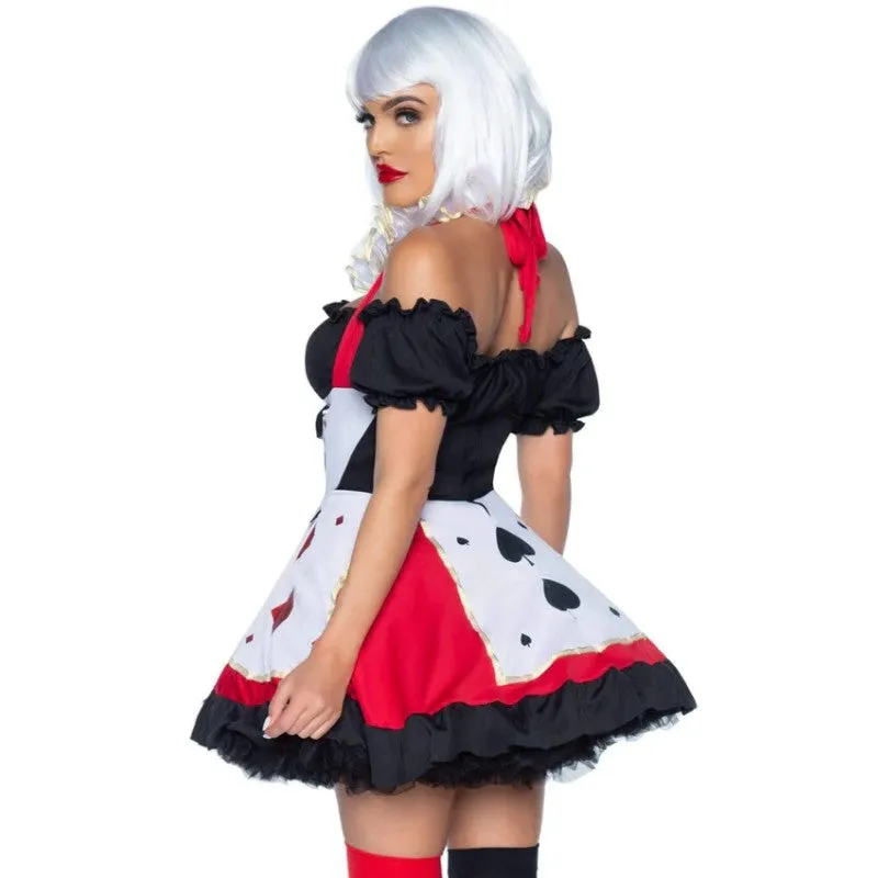 Pretty Playing Card Ladies Costume - Hire