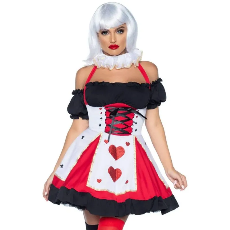 Pretty Playing Card Ladies Costume - Hire