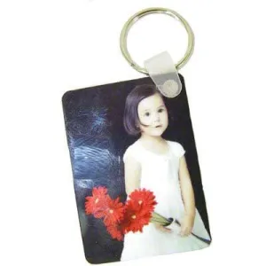 Rectangle Aluminum Keychain