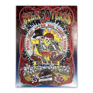 Relix 50th Anniversary Foil Poster by Gary Kroman