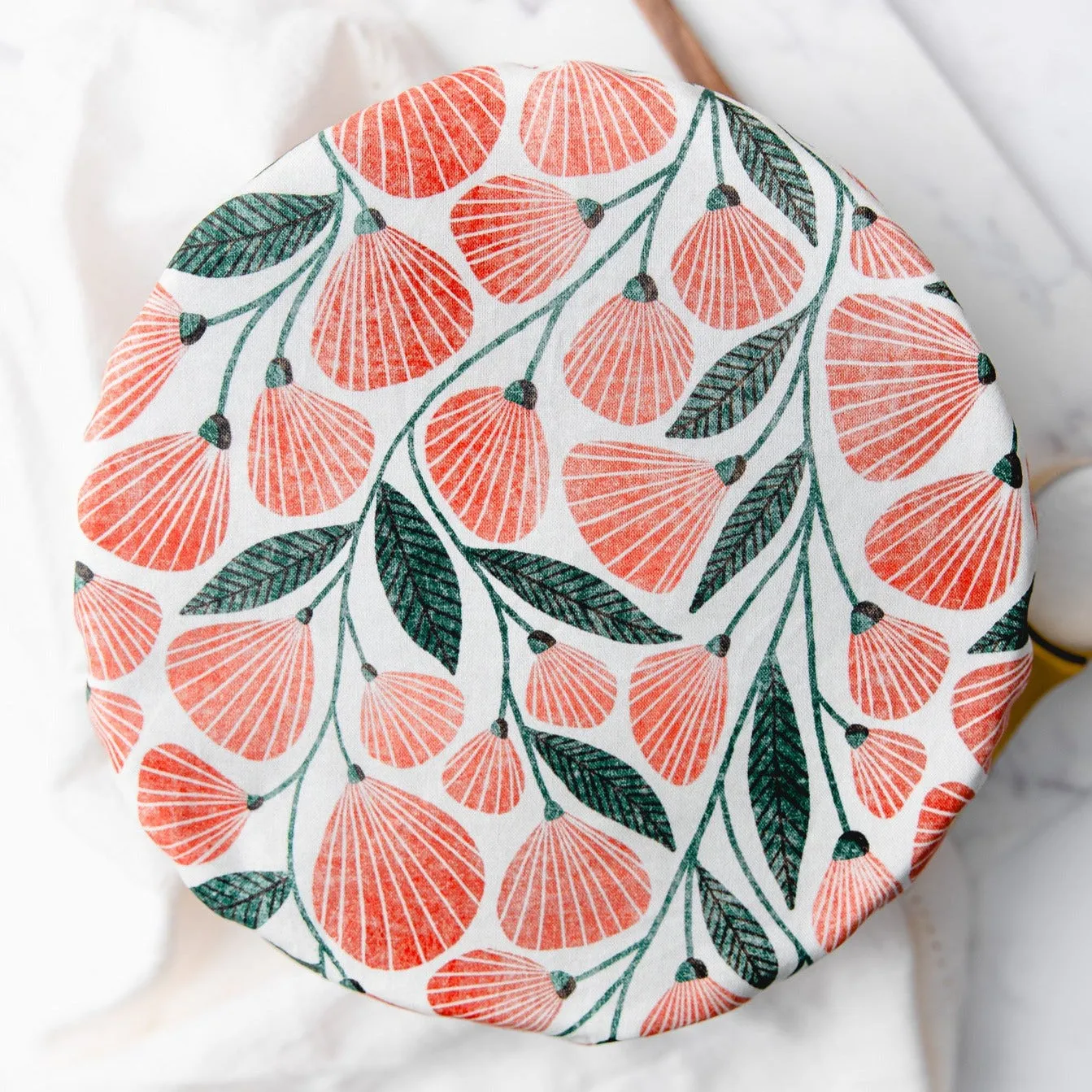 Reusable Dish Cover - Art Deco Floral