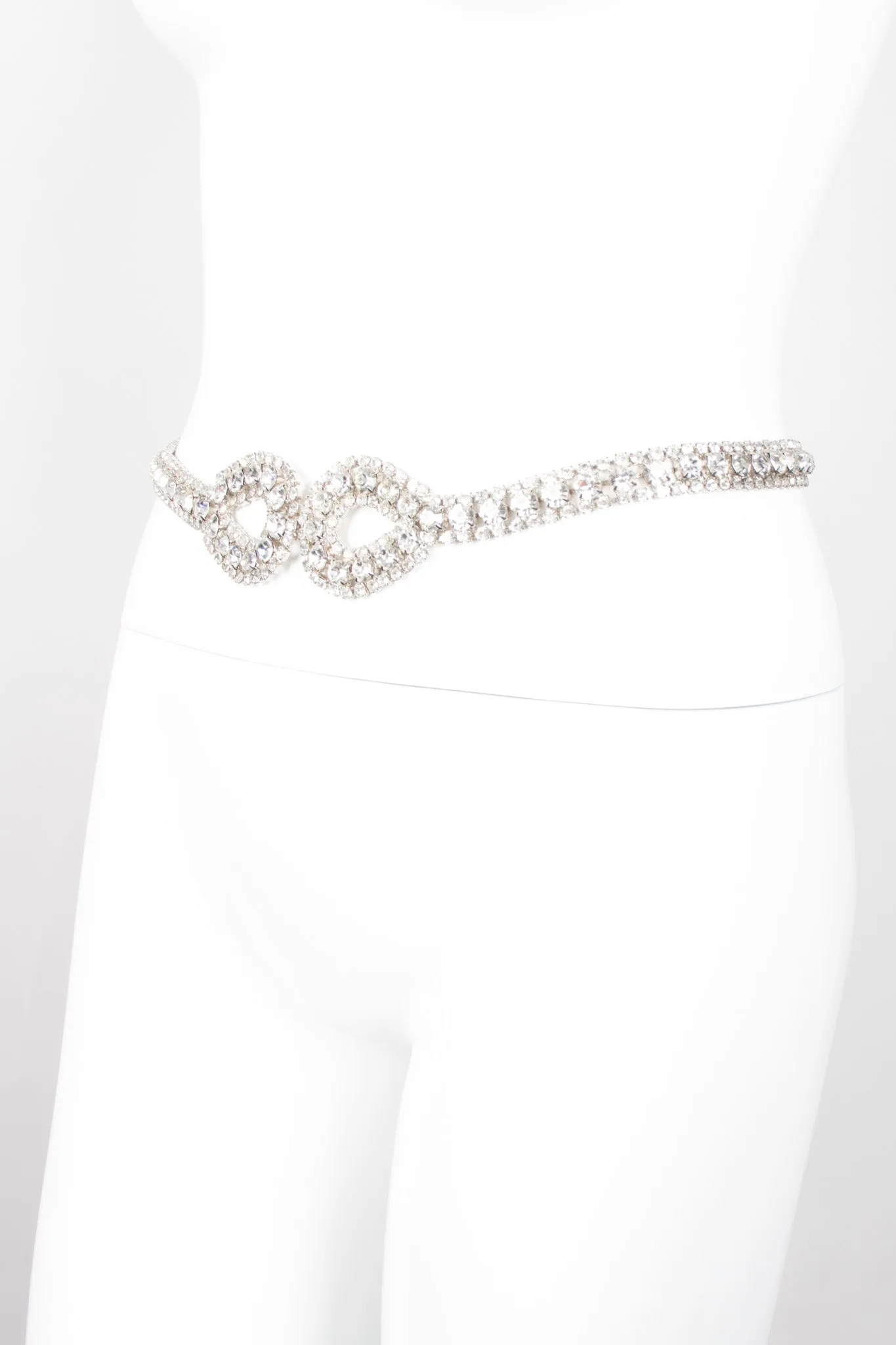 Rhinestone Loop Belt