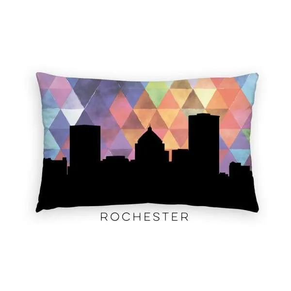 Rochester, New York geometric skyline