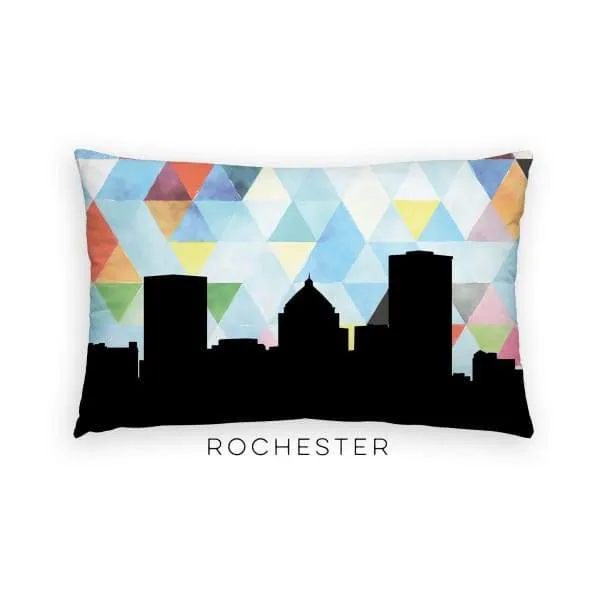 Rochester, New York geometric skyline