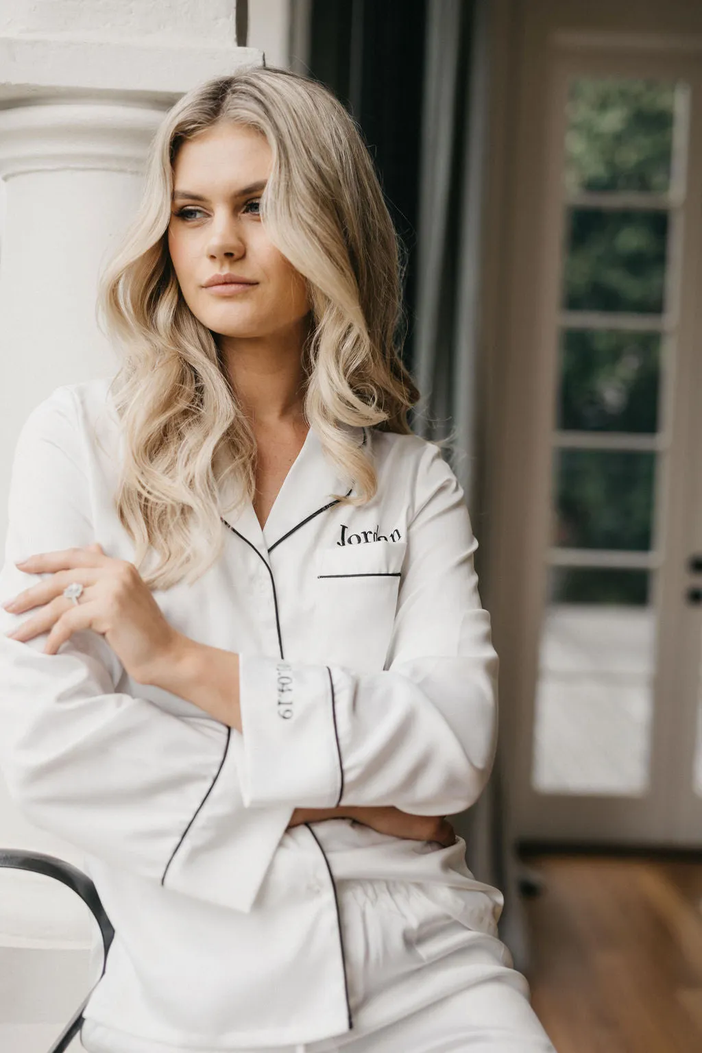 Rosa Satin PJ Set