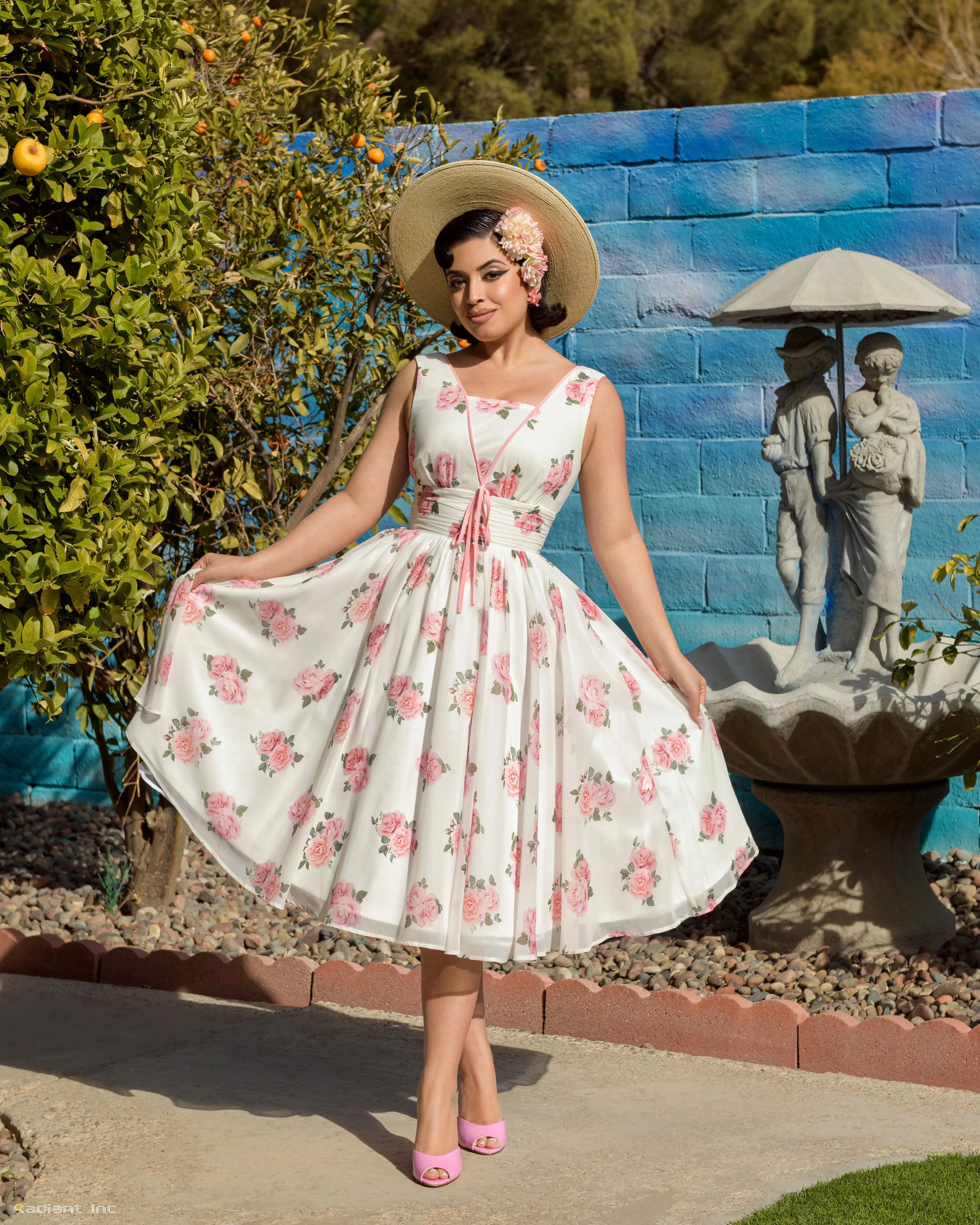 Roseto Swing dress