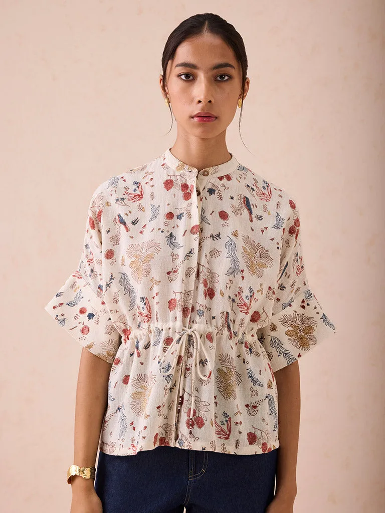 Rustic Beginnings Peplum Top