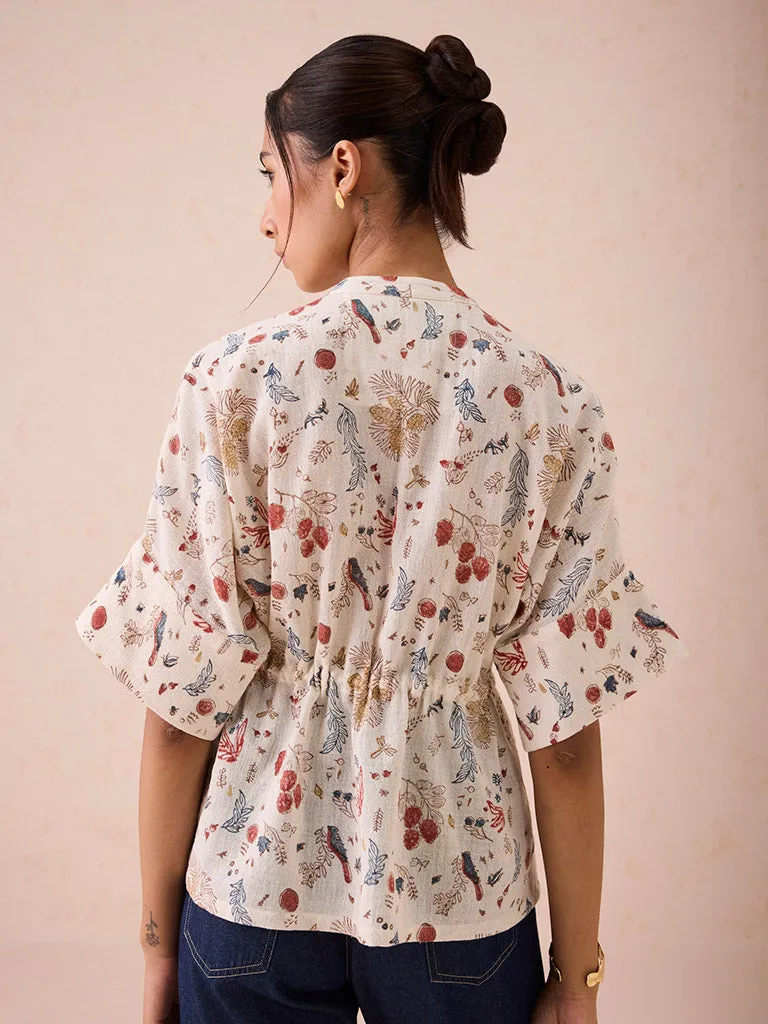Rustic Beginnings Peplum Top