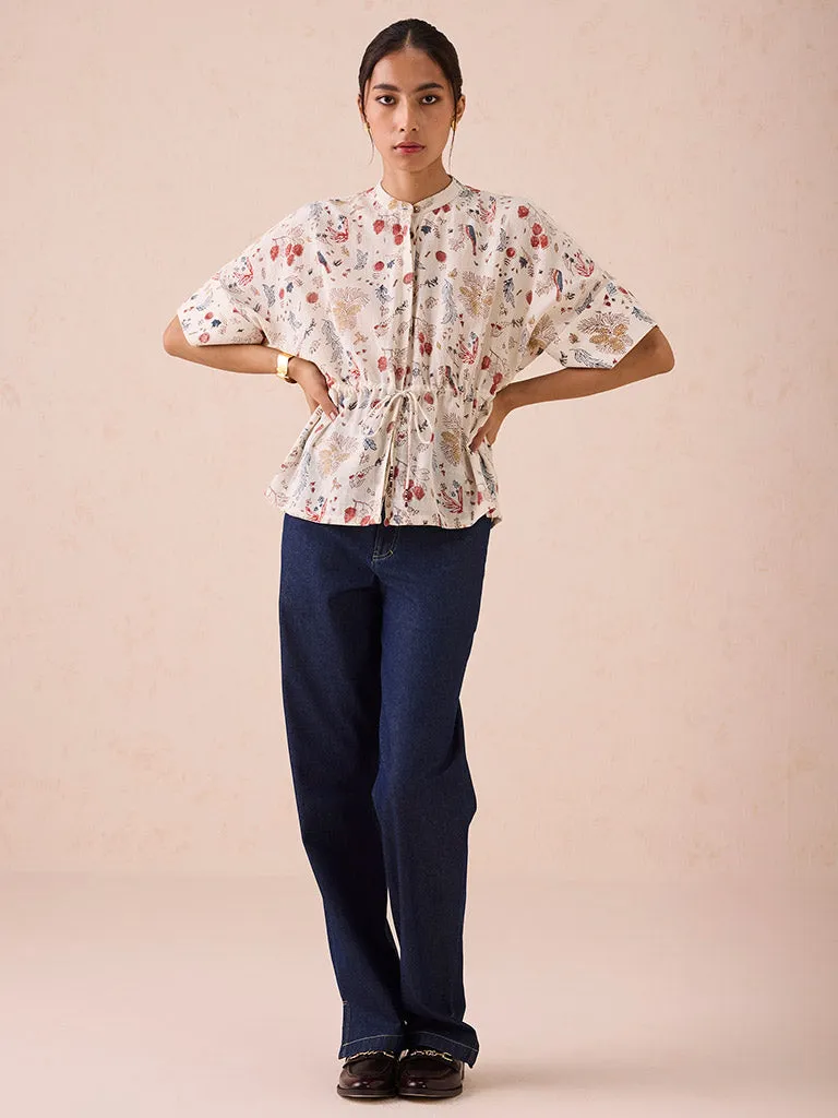 Rustic Beginnings Peplum Top