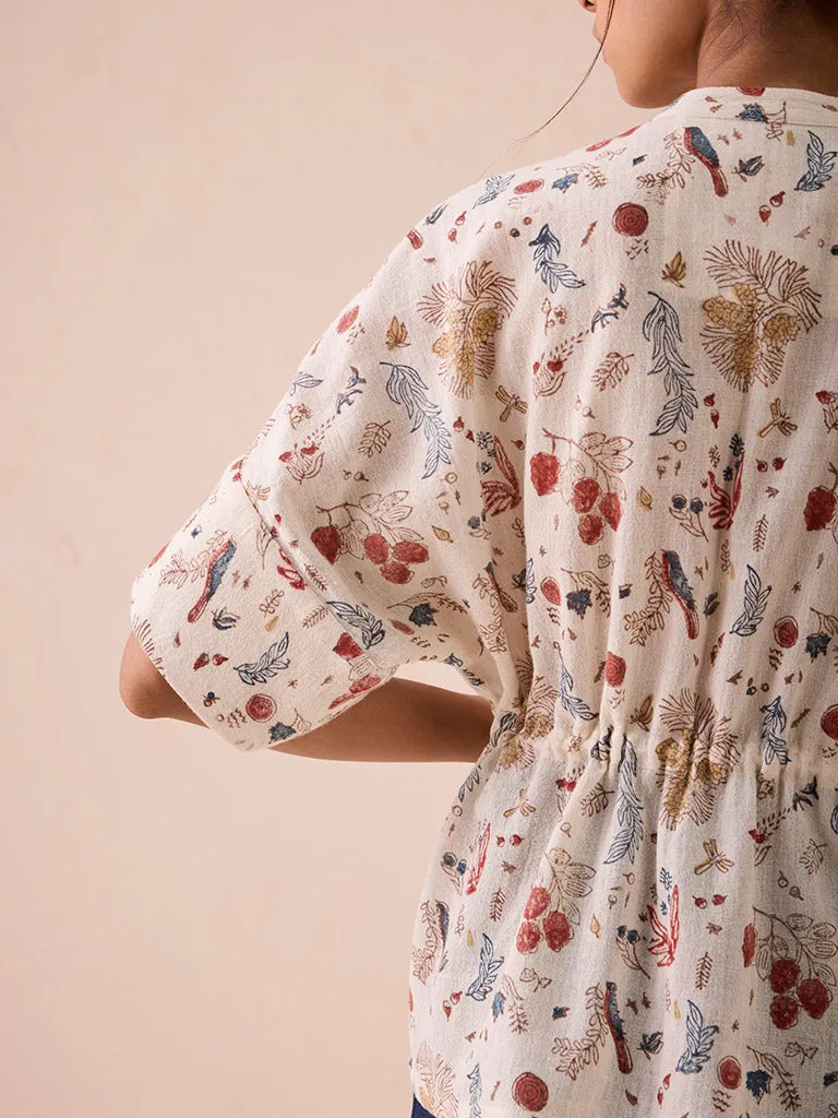 Rustic Beginnings Peplum Top