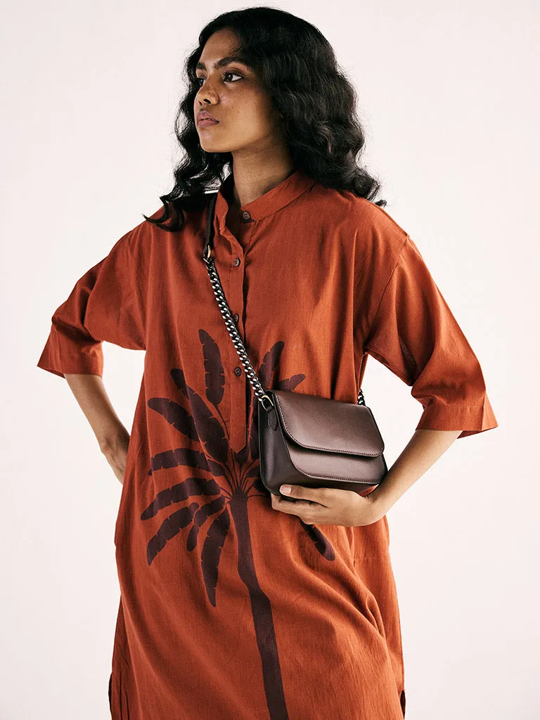 Rustic Palm Tunic Set
