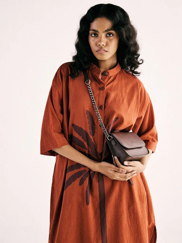 Rustic Palm Tunic Set