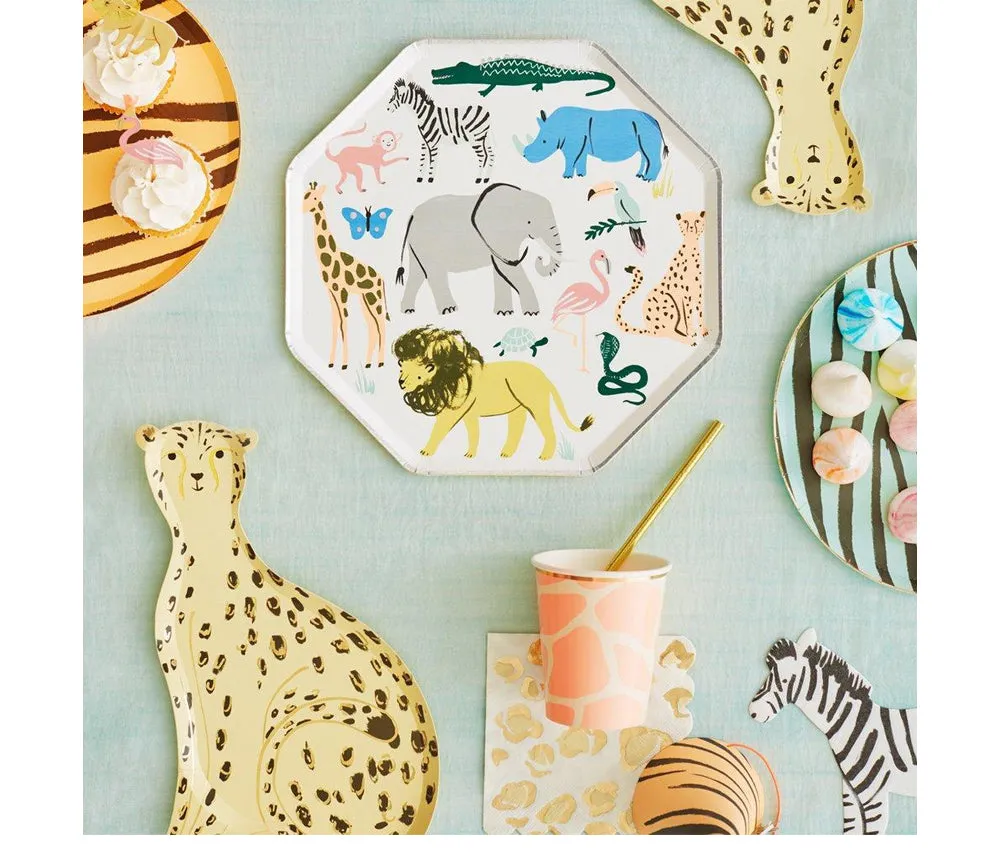 Safari Animals Dinner Plates