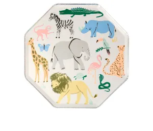 Safari Animals Dinner Plates