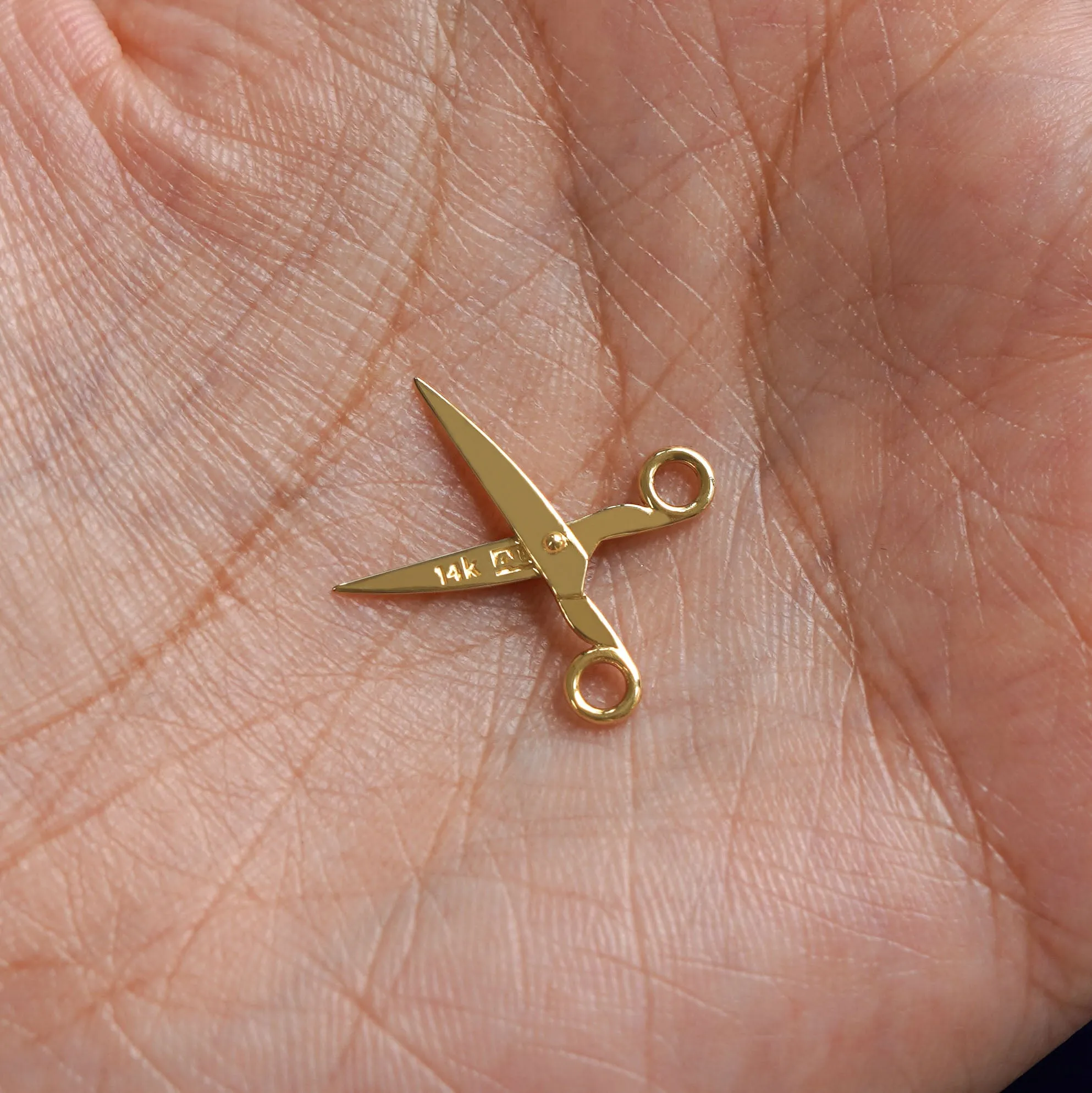 Scissors Charm