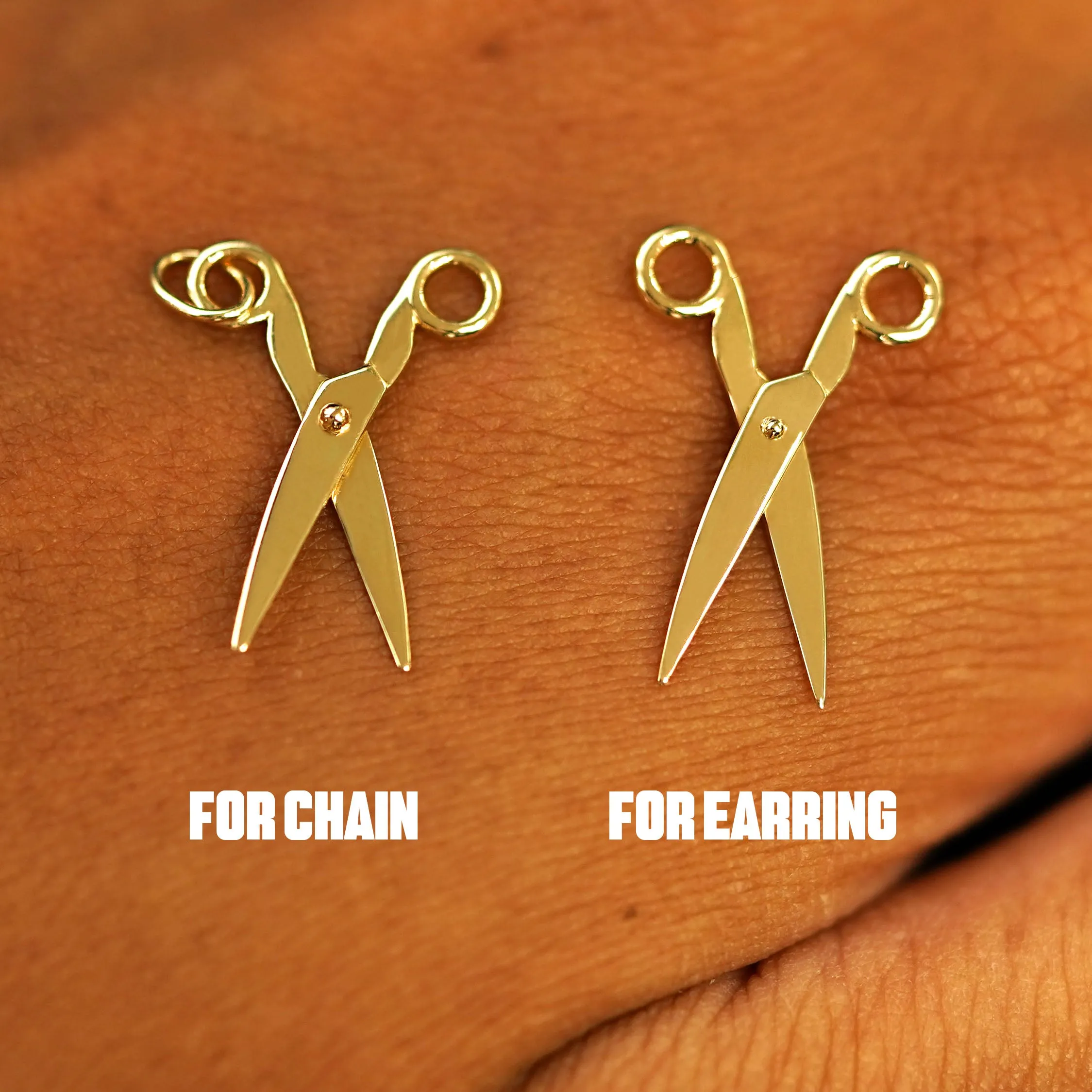 Scissors Charm