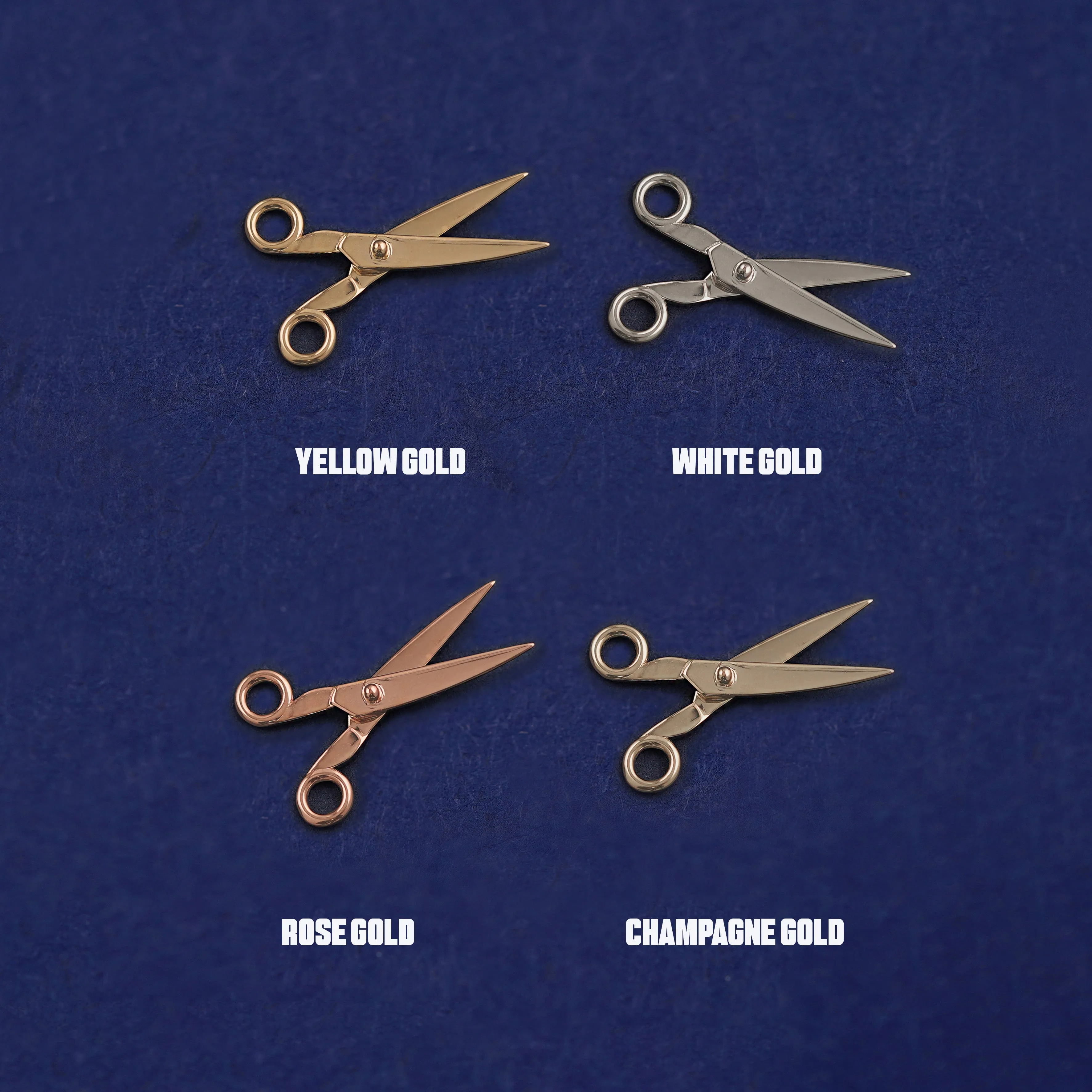 Scissors Charm