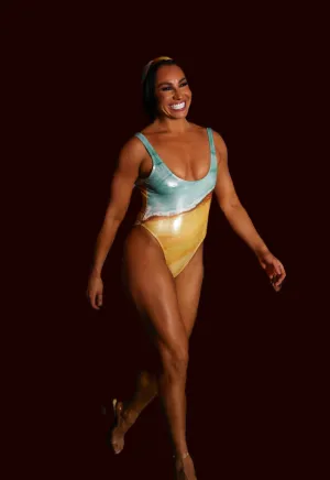 Sea and Sand Foil Swimsuit