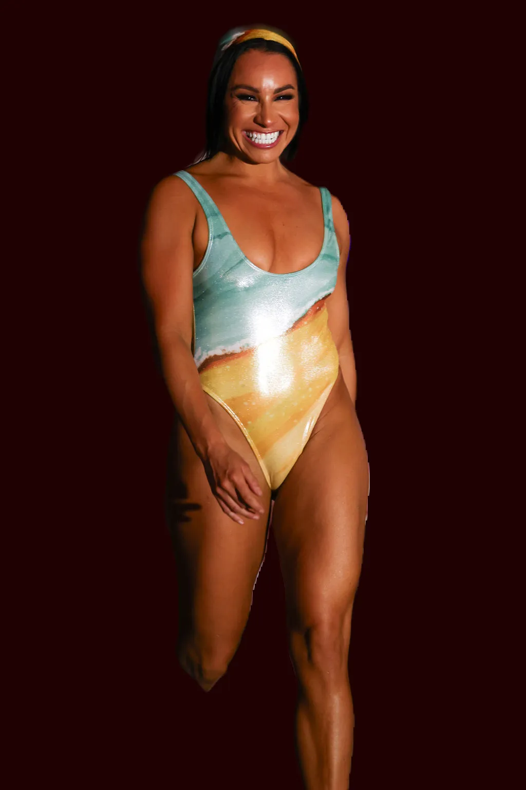 Sea and Sand Foil Swimsuit
