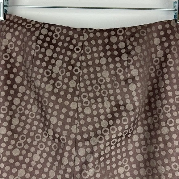 See By Chloe Printed Bermuda Dressy Short Neutral High Waist Size 6 Brunch EUC