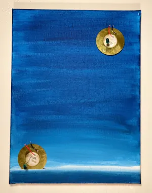 Shelley Burgon, "The Blue Beyond The Blue IV"