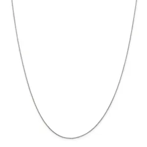 Silver Polish 0.95-mm Solid Round Franco Chain