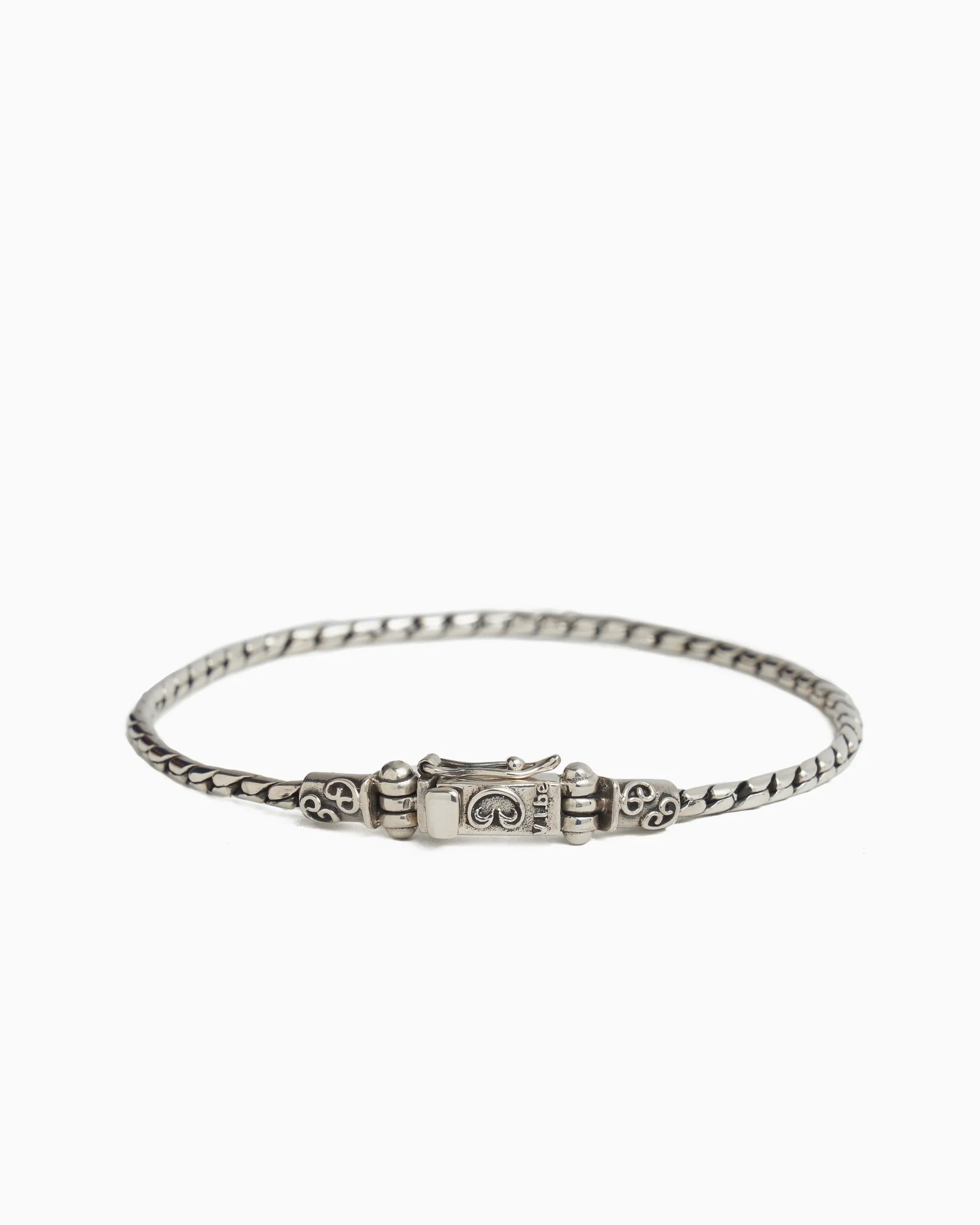 Simple Link Bracelet & Fish Hook Necklace Bundle