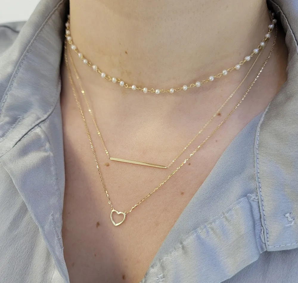 Single Bar Necklace