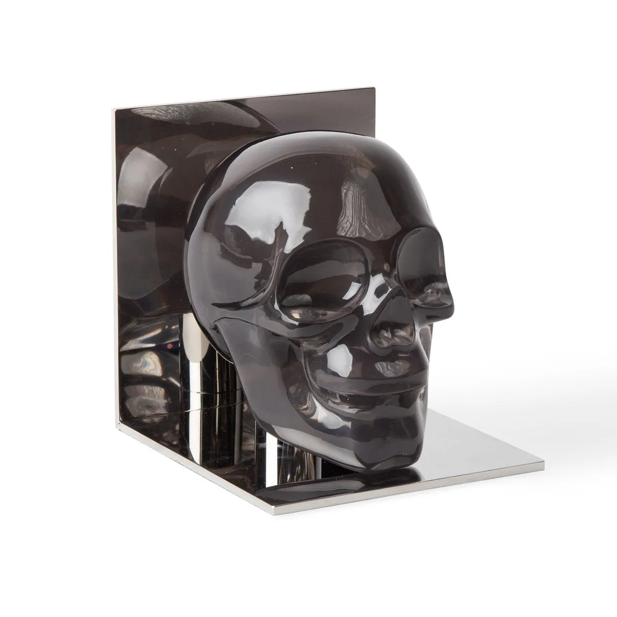 Skull Bookends