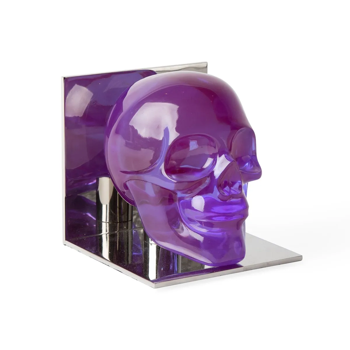 Skull Bookends