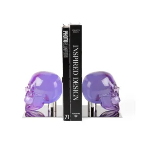 Skull Bookends