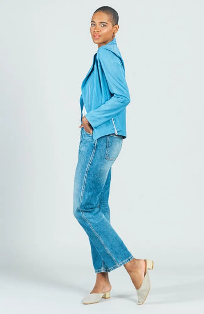 Sky Blue Liquid Leather™ Signature Jacket