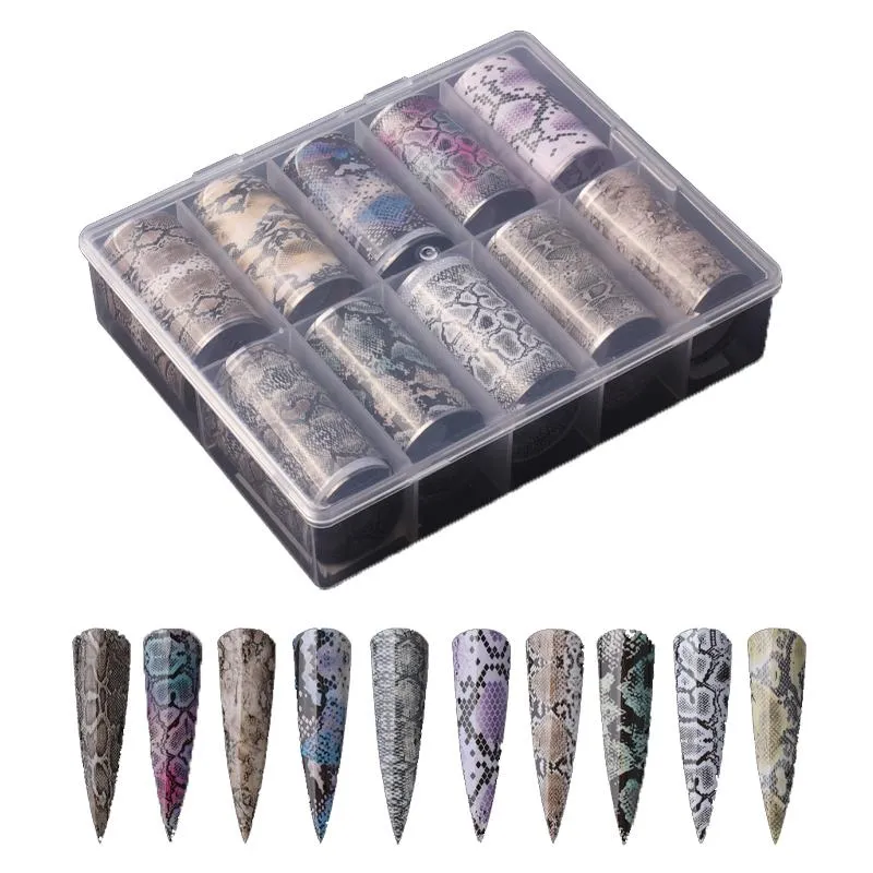 Snake Skin #28 - Nail Art Transfer Foils