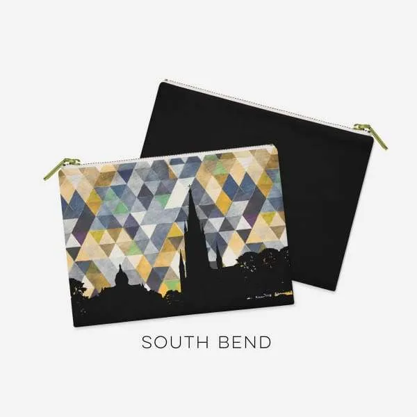 South Bend, Indiana geometric skyline