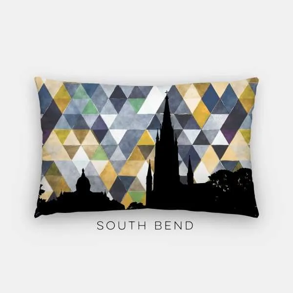South Bend, Indiana geometric skyline