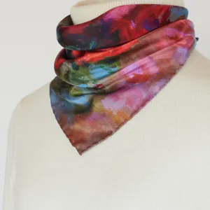 Spring is Coming, 16.5-inch Square Italian Silk Scarf