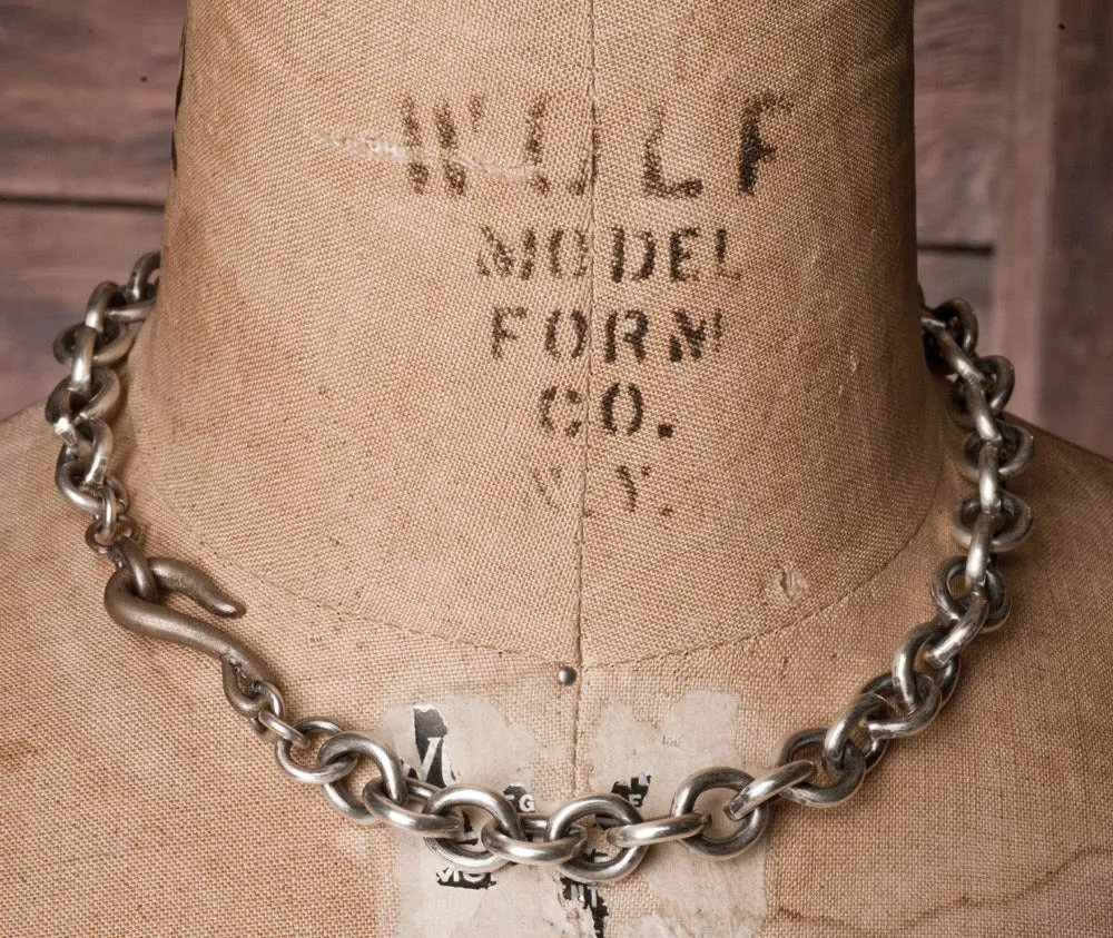 Sterling & Bronze Signature Chain Necklace