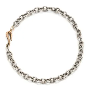 Sterling & Bronze Signature Chain Necklace