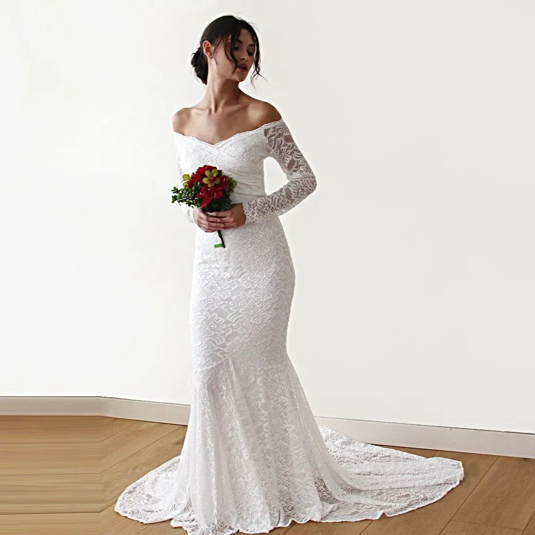 Sweetheart Cleavage Dress #1193