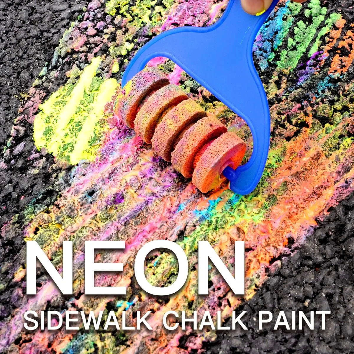 TBC The Best Craft - Neon color Sidewalk Chalk Paint Kit