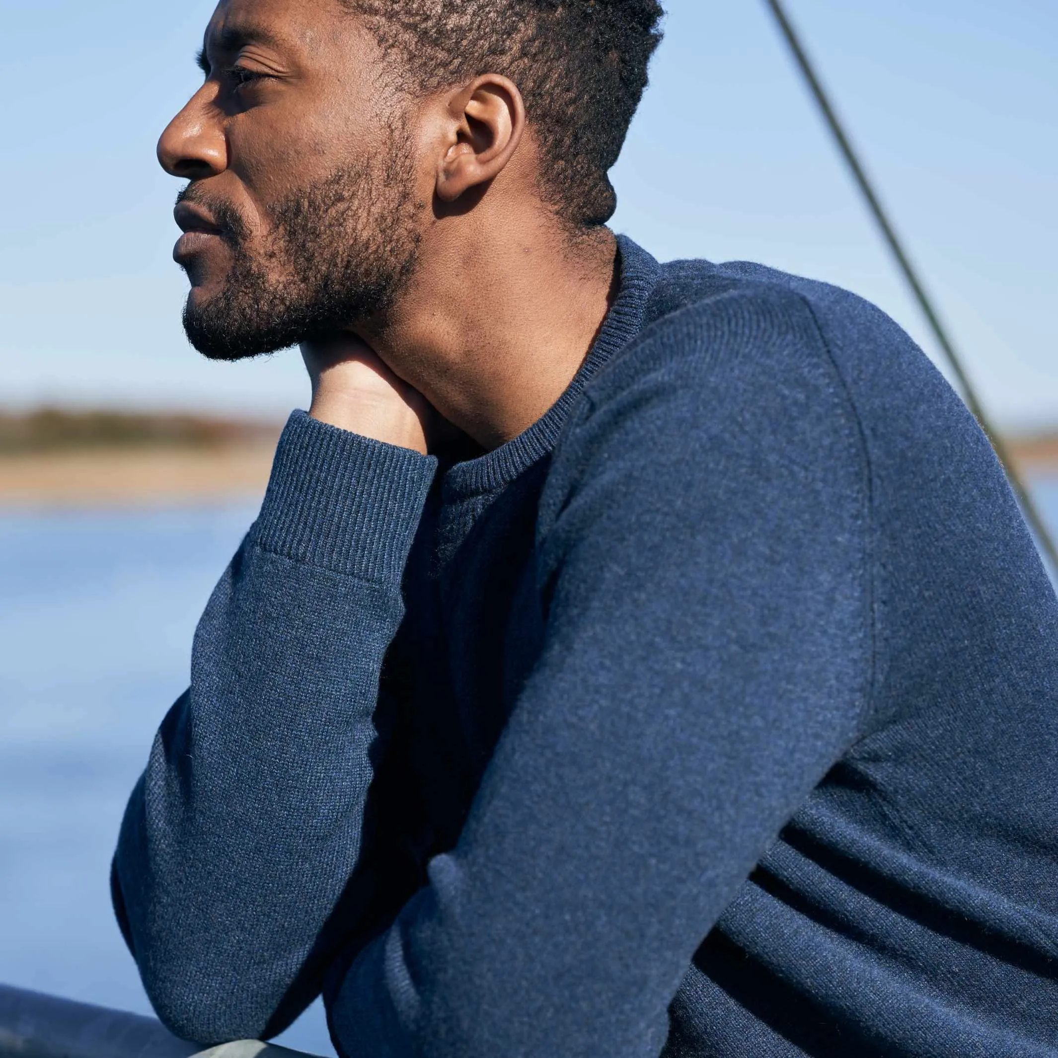 The Loden 4-Ply Cashmere Sport Crewneck Sweater