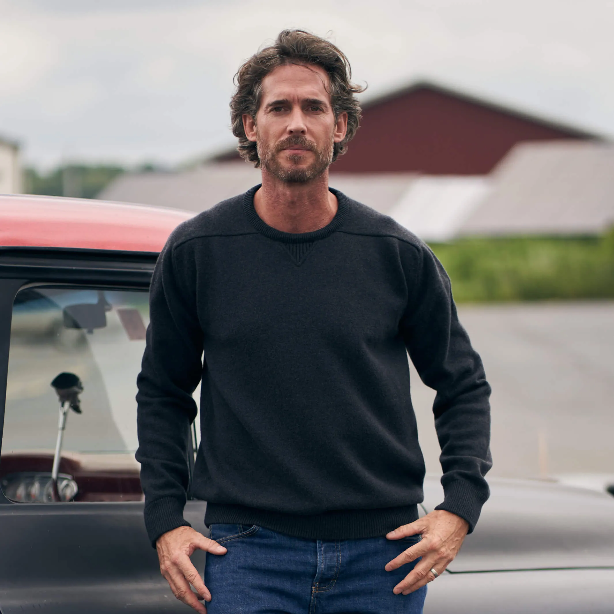 The Loden 4-Ply Cashmere Sport Crewneck Sweater