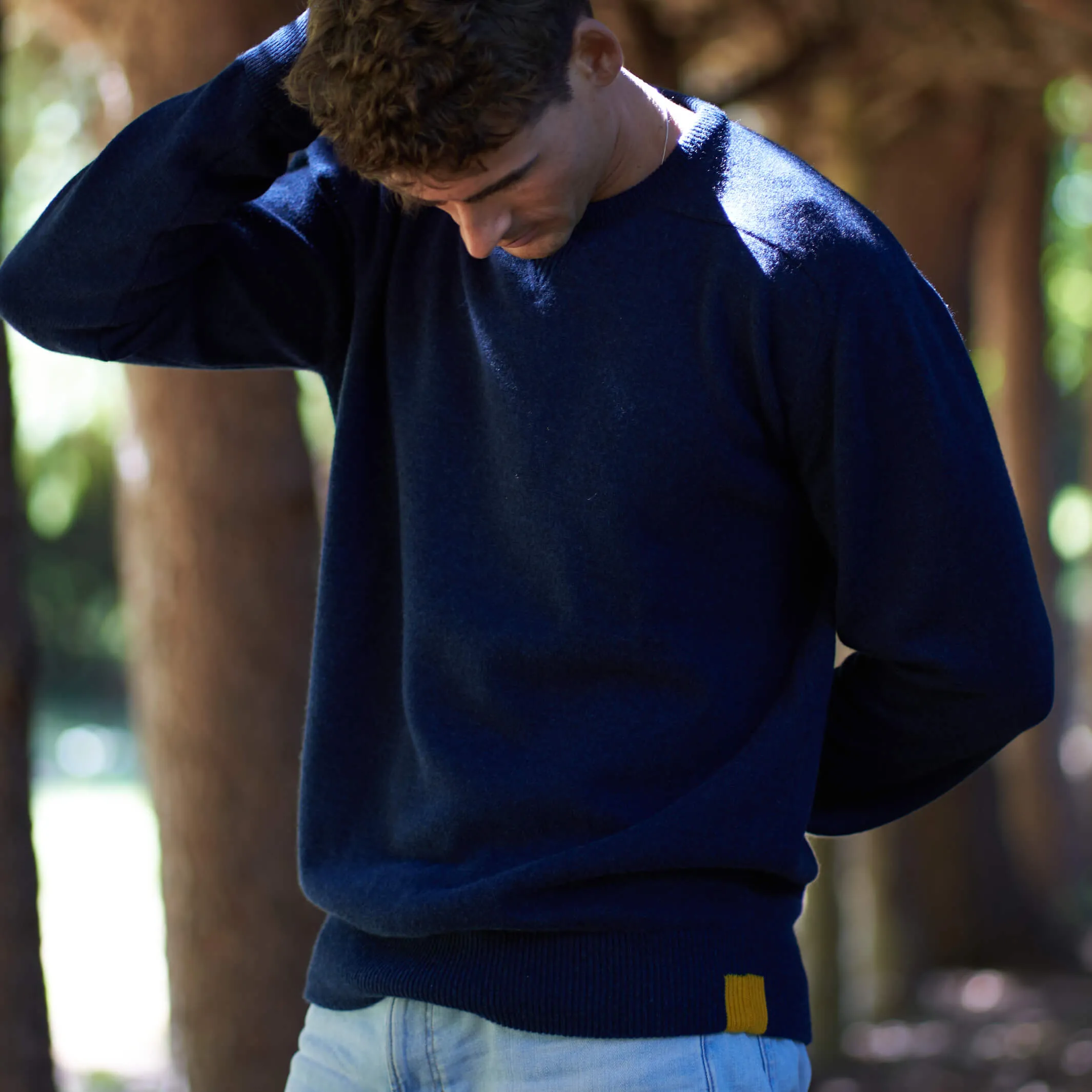 The Loden 4-Ply Cashmere Sport Crewneck Sweater