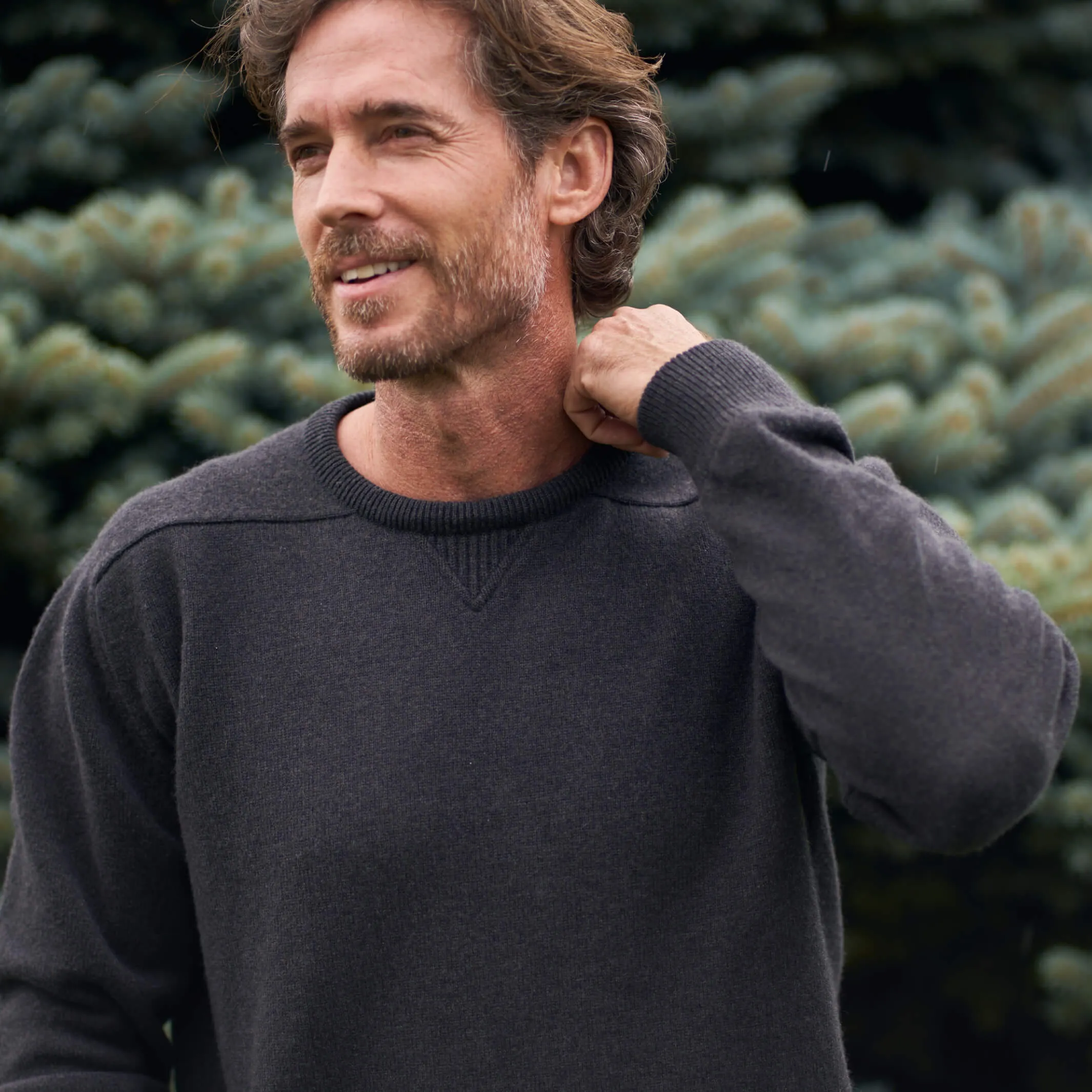 The Loden 4-Ply Cashmere Sport Crewneck Sweater
