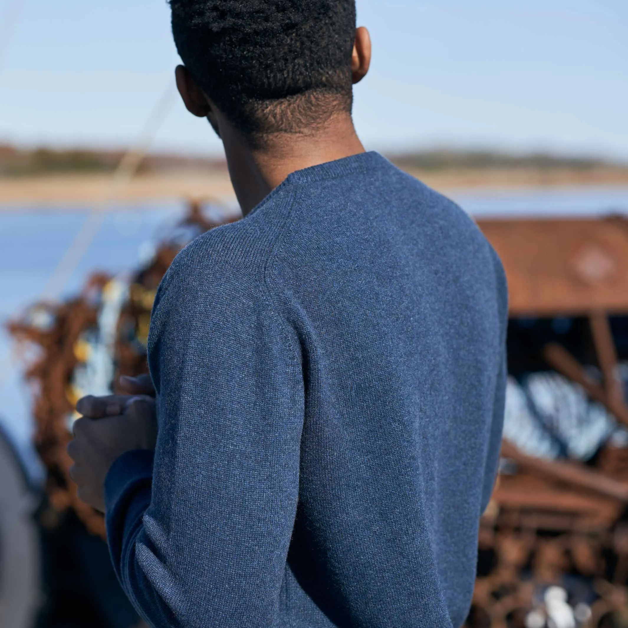 The Loden 4-Ply Cashmere Sport Crewneck Sweater