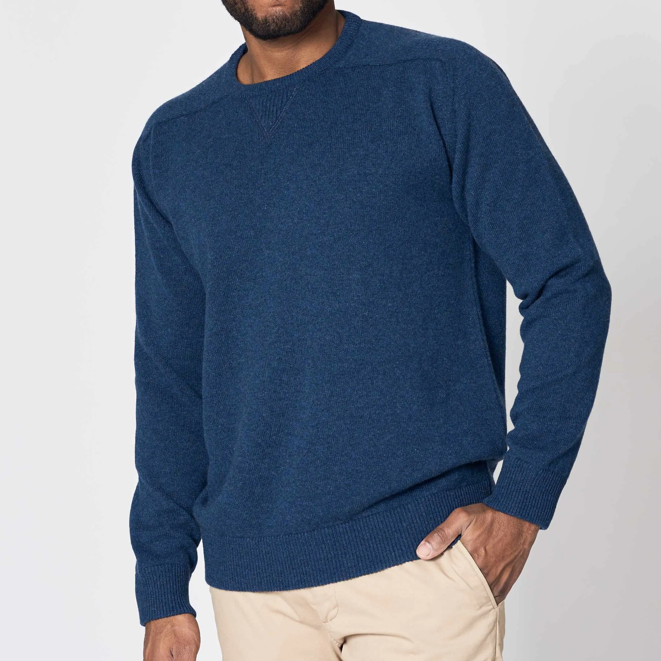 The Loden 4-Ply Cashmere Sport Crewneck Sweater