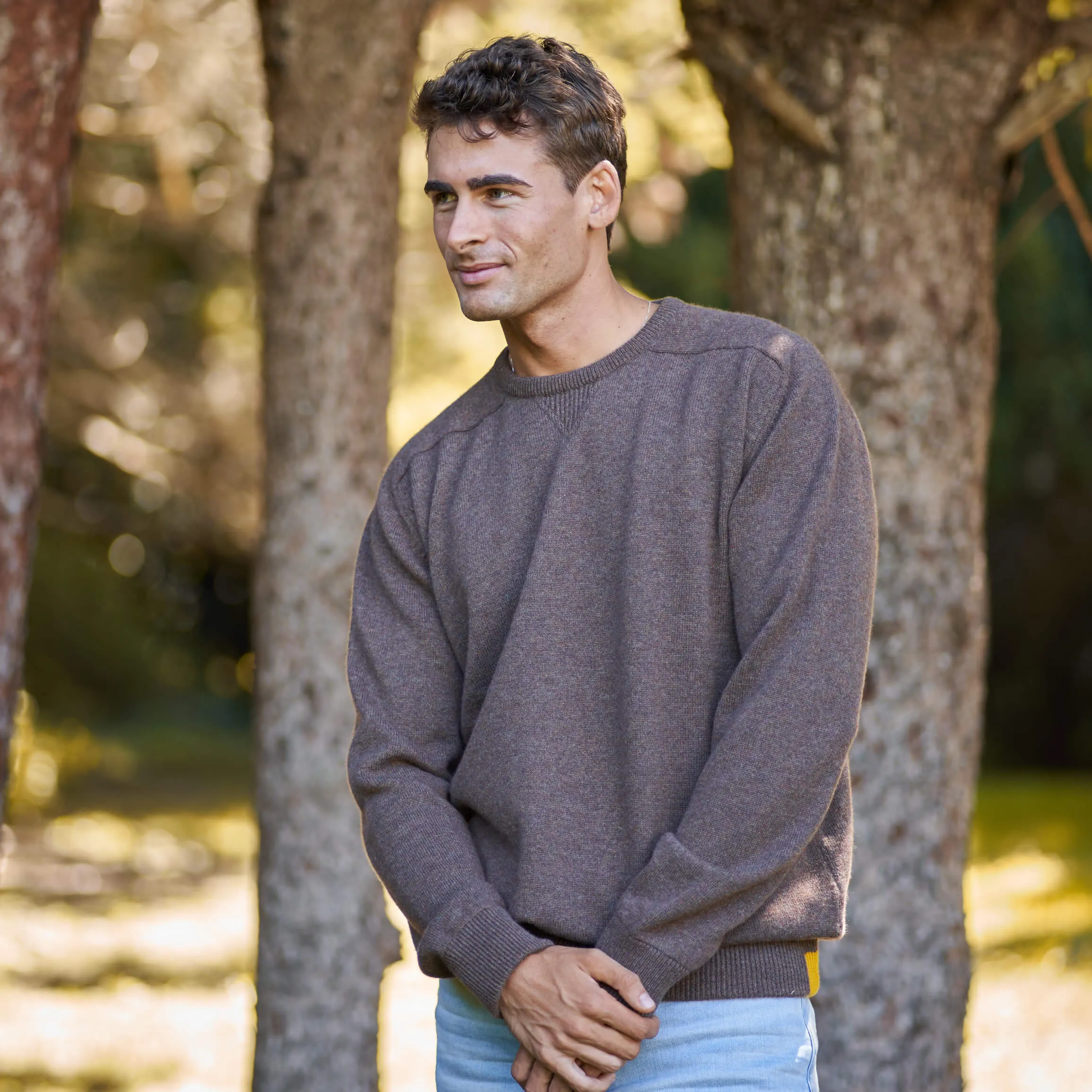 The Loden 4-Ply Cashmere Sport Crewneck Sweater