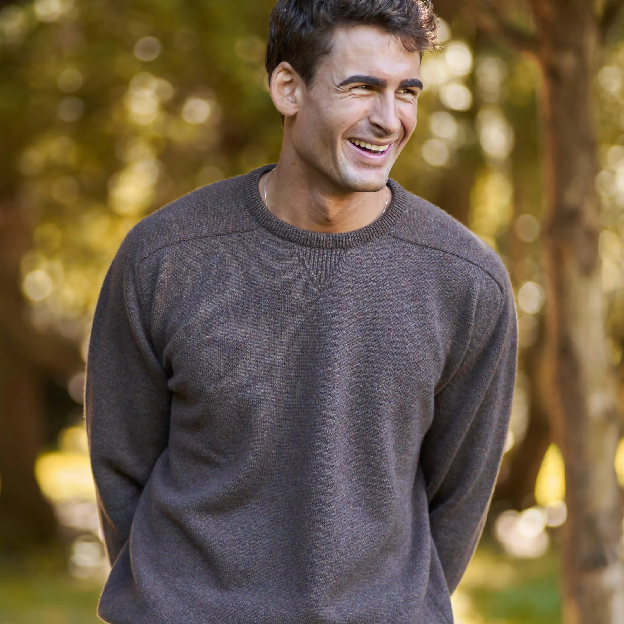 The Loden 4-Ply Cashmere Sport Crewneck Sweater