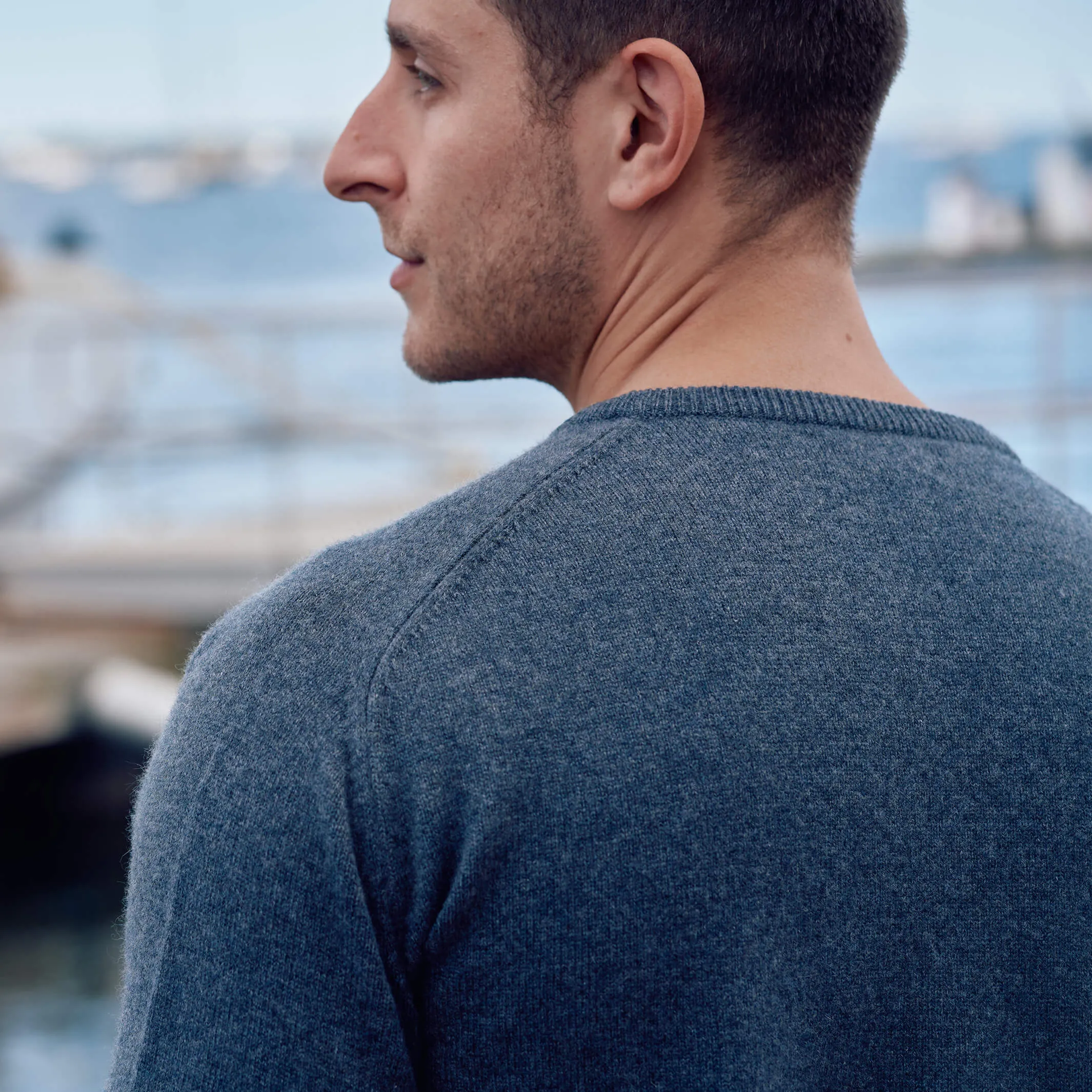 The Loden 4-Ply Cashmere Sport Crewneck Sweater