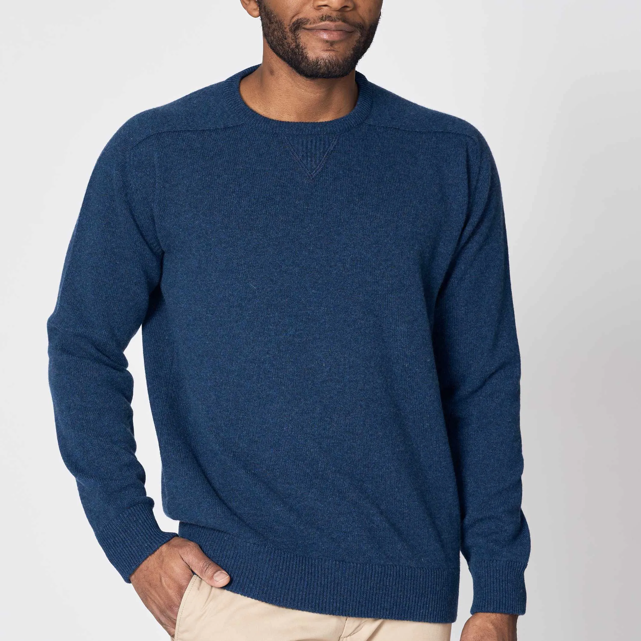 The Loden 4-Ply Cashmere Sport Crewneck Sweater